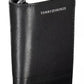 Tommy Hilfiger Sleek Black Leather Wallet with Coin Purse