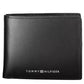 Tommy Hilfiger Black Leather Men Wallet