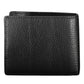 Tommy Hilfiger Sleek Black Leather Wallet with Logo Detail