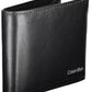 Calvin Klein Elegant Black Leather Bi-Fold Wallet