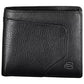 Piquadro Sleek Black Leather Bifold Wallet with RFID Block