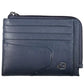 Piquadro Sleek Blue Leather Card Holder with RFID Blocker