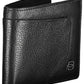 Piquadro Sleek Black Leather Bifold Wallet with RFID Block