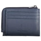 Piquadro Sleek Blue Leather Card Holder with RFID Blocker