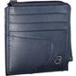 Piquadro Sleek Blue Leather Card Holder with RFID Blocker