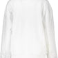 Tommy Hilfiger Elegant White Fleece Crew Neck Sweater