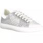 Emporio Armani Silver Lure Sports Sneakers with Contrasting Details