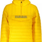 Napapijri Vibrant Yellow Hooded Jacket with Contrasting Details