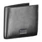 Calvin Klein Sleek Black Leather Dual-Compartment Wallet