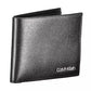 Calvin Klein Sleek RFID-Blocking Black Leather Wallet