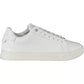 Calvin Klein Sleek White Lace-Up Sports Sneakers