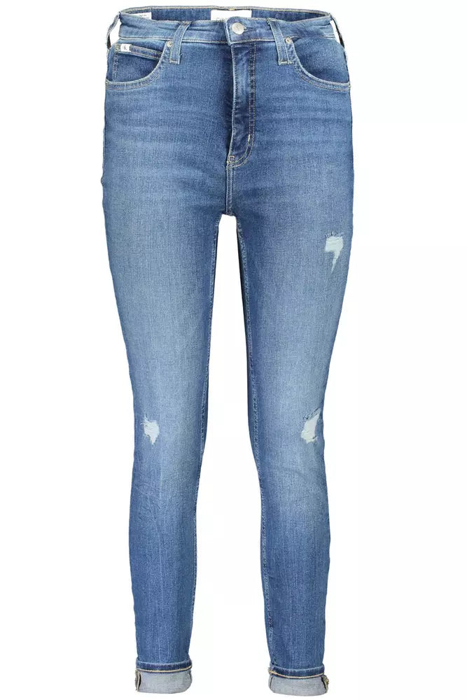 Calvin Klein Super Skinny Washed Effect Jeans