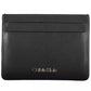 Calvin Klein Sleek Black Leather Card Holder