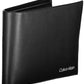 Calvin Klein Elegant Black Leather Wallet with RFID Blocking