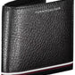 Tommy Hilfiger Elegant Black Leather Men's Wallet