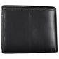 Tommy Hilfiger Sleek Black Leather Wallet with Contrast Accents