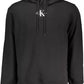 Calvin Klein Sleek Hooded Sweatshirt in Black