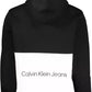 Calvin Klein Sleek Hooded Sweatshirt with Contrasting Details