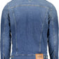 Tommy Hilfiger Chic Blue Denim Jacket with Embroidered Logo