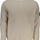 Calvin Klein Beige Organic Cotton Logo Sweater