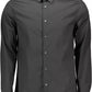 Calvin Klein Sleek Black Slim Fit Designer Shirt