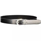 Calvin Klein Elegant Leather Belt with Metal Buckle