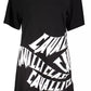 Cavalli Class Black Cotton Women Dress