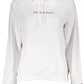 Tommy Hilfiger Chic White Hooded Sweatshirt with Logo Print