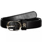 Tommy Hilfiger Sleek Leather Belt with Signature Metal Buckle