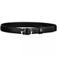 Tommy Hilfiger Sleek Leather Belt with Signature Metal Buckle