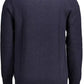 Lyle & Scott Classic Blue Wool Blend Sweater