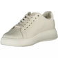 Calvin Klein Elegant Beige Trainer with Logo Detail