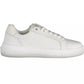 Calvin Klein Elegant White Lace-Up Sport Sneakers