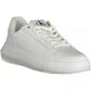 Calvin Klein Elegant White Lace-Up Sport Sneakers