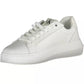 Calvin Klein Elegant White Lace-Up Sport Sneakers