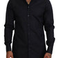 Dolce & Gabbana Elegant Azure Slim Fit Designer Shirt