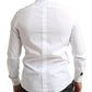 Dolce & Gabbana Elegant White Slim Fit Dress Shirt