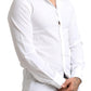 Dolce & Gabbana Elegant White Slim Fit Dress Shirt