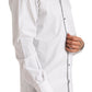 Dolce & Gabbana Elegant White Striped Cotton Dress Shirt