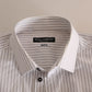 Dolce & Gabbana Elegant White Striped Cotton Dress Shirt