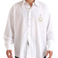 Dolce & Gabbana Elegant White Cotton Formal Shirt