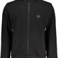 Hugo Boss Sleek Long-Sleeved Zip Sweater in Black