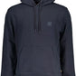 Hugo Boss Sleek Hooded Sweatshirt in Rich Blue