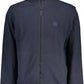 Hugo Boss Sleek Long-Sleeved Blue Sweatshirt with Logo Detail