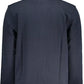 Hugo Boss Sleek Long-Sleeved Blue Sweatshirt with Logo Detail