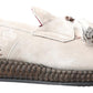 Dolce & Gabbana Elegant Ivory Leather Espadrilles