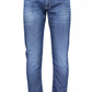 Calvin Klein Sleek Slim Fit Blue Jeans with Recycled Cotton