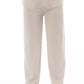 Alpha Studio Beige Linen Men Pant