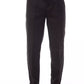 Alpha Studio Brown Wool Men's Pant