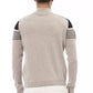 Alpha Studio Beige Cashmere Men Sweater